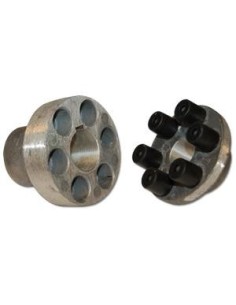 JUNTA ELASTICA ZG091 MOTOR Ø.28 mm - BOMBA Ø.24 mm